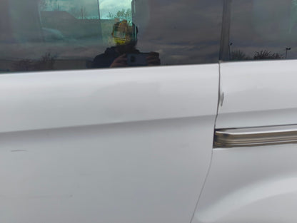✅Ford Tourneo Custom 2.2 Diesel 2015 Left Side Sliding Door Bare White Dent A377 - Image 7