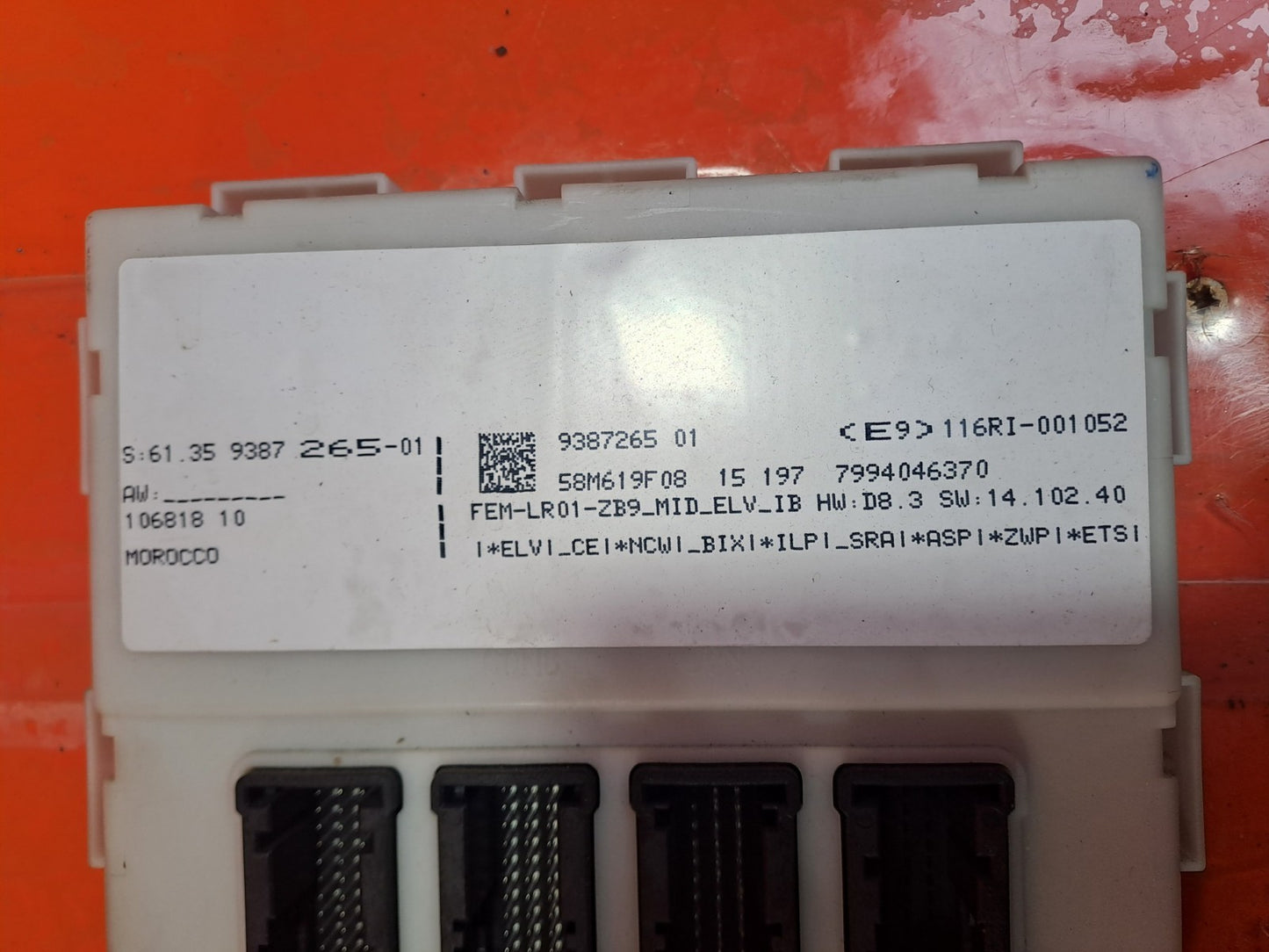 ✅2015 BMW 1 SERIES F20 ENGINE ECU KIT 8589141 + WARRANTY A320 - Image 3