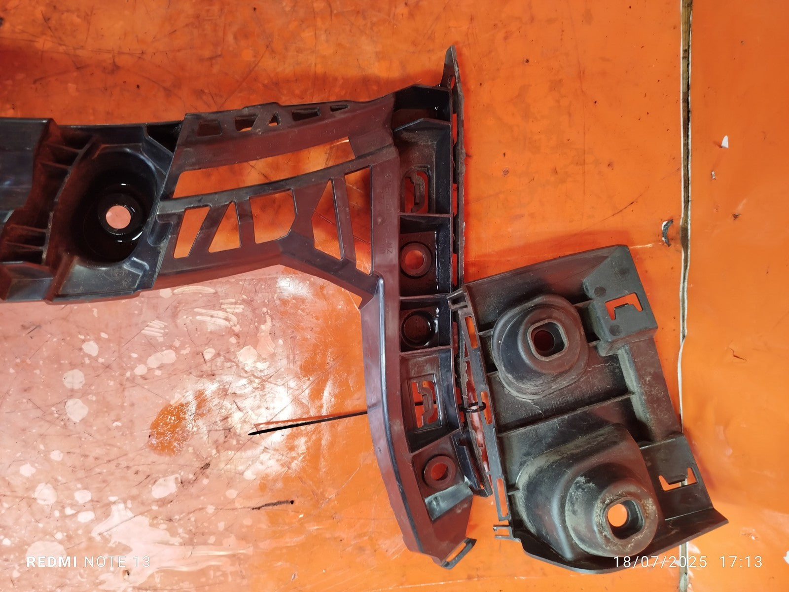 ✅Mercedes A180D Sport W177 2018 1.5 Diesel REAR BUMPER BRACKETS A1778853302 A297 - Image 6