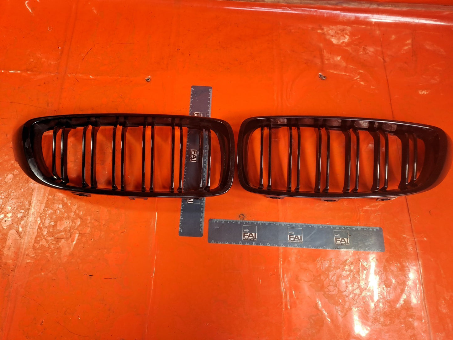 ✅2015 BMW 4 SERIES F33 M SPORT KIDNEY GRILLE 5A3D026 5A3D025 + WARRANTY A367 - Image 2