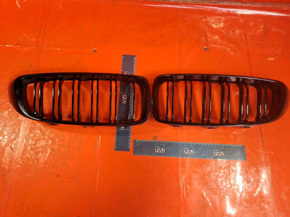 ✅2015 BMW 4 SERIES F33 M SPORT KIDNEY GRILLE 5A3D026 5A3D025 + WARRANTY A367 - Image 2