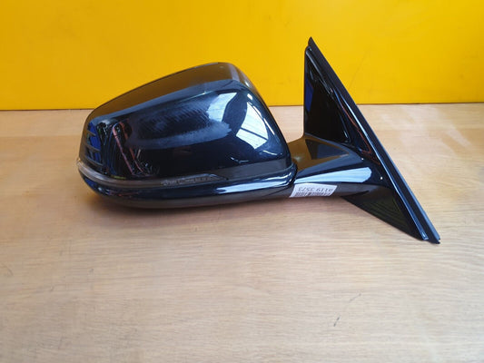 2023 BMW 1 SERIES F40 SPORT 1.5D RIGHT DRIVER SIDE DOOR WING MIRROR BLACK A119