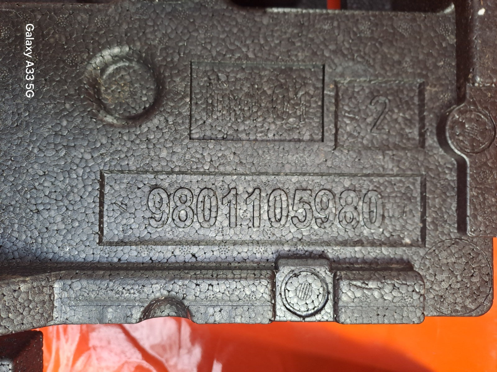 ✅2019 PEUGEOT 308 MK2 SPARE WHEEL TRUNK BOOT FOAM 9801105980 + WARRANTY A309 - Image 6