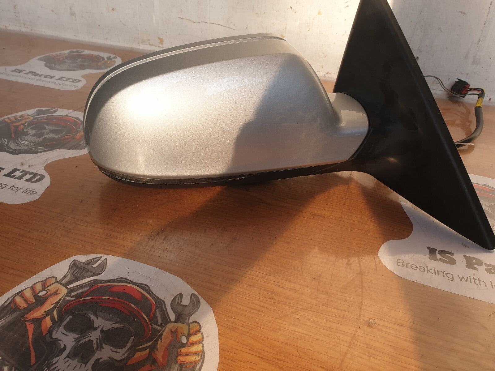 AUDI A5 CABRIO S LINE 2.0 DIESEL 2012 FRONT RIGHT MIRROR SILVER A218 - Image 8