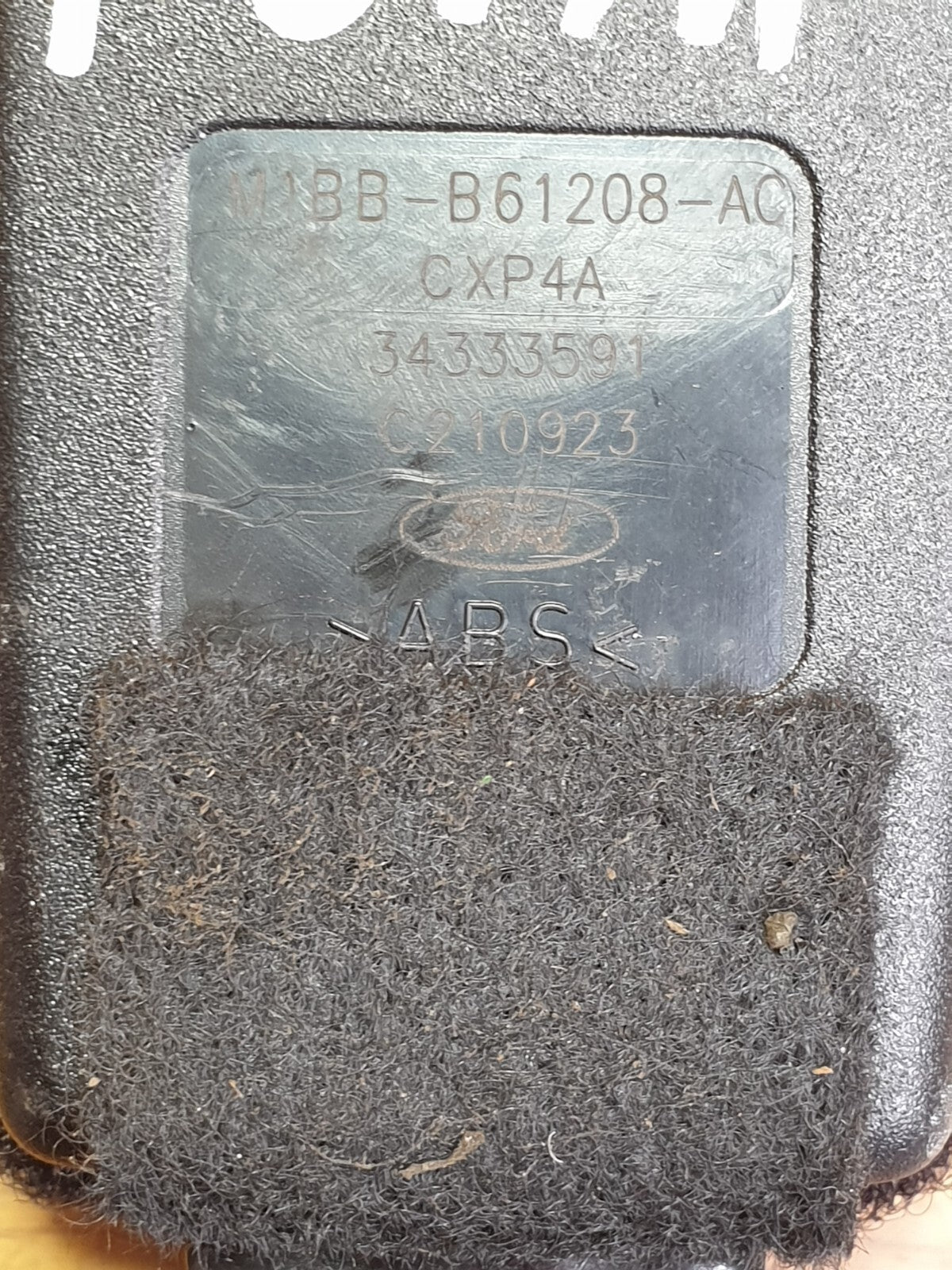✅2023 FORD PUMA MK2 FRONT LEFT & RIGHT SEAT BELT BUCKLE PAIR M1BBB61208AC A179 - Image 10
