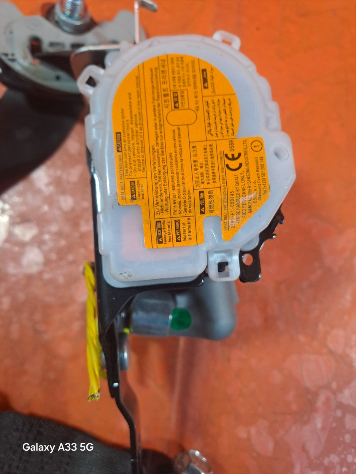 ✅SSANGYONG KORANDO 2.2 DIESEL 2015 FRONT RIGHT SEAT BELT 74601-34006 74602-34906 - Image 11