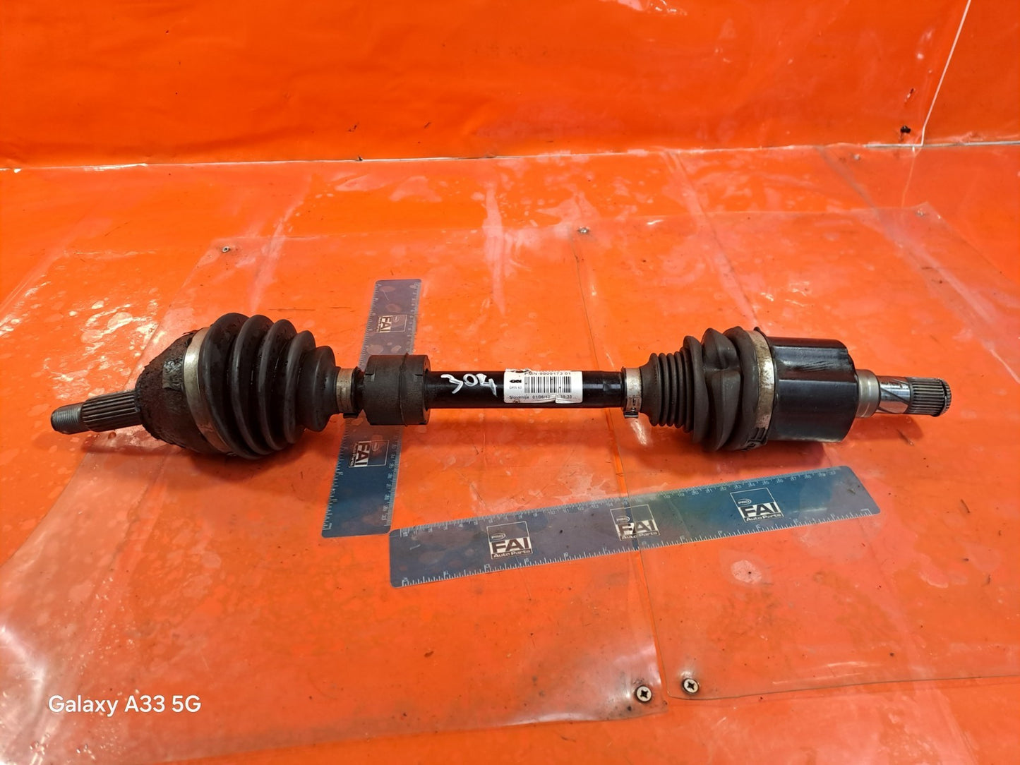 ✅MINI COUNTRYMAN ONE D MK3 1.6 DIESEL 2013 FRONT LEFT MANUAL DRIVESHAFT 9809173 - Image 6
