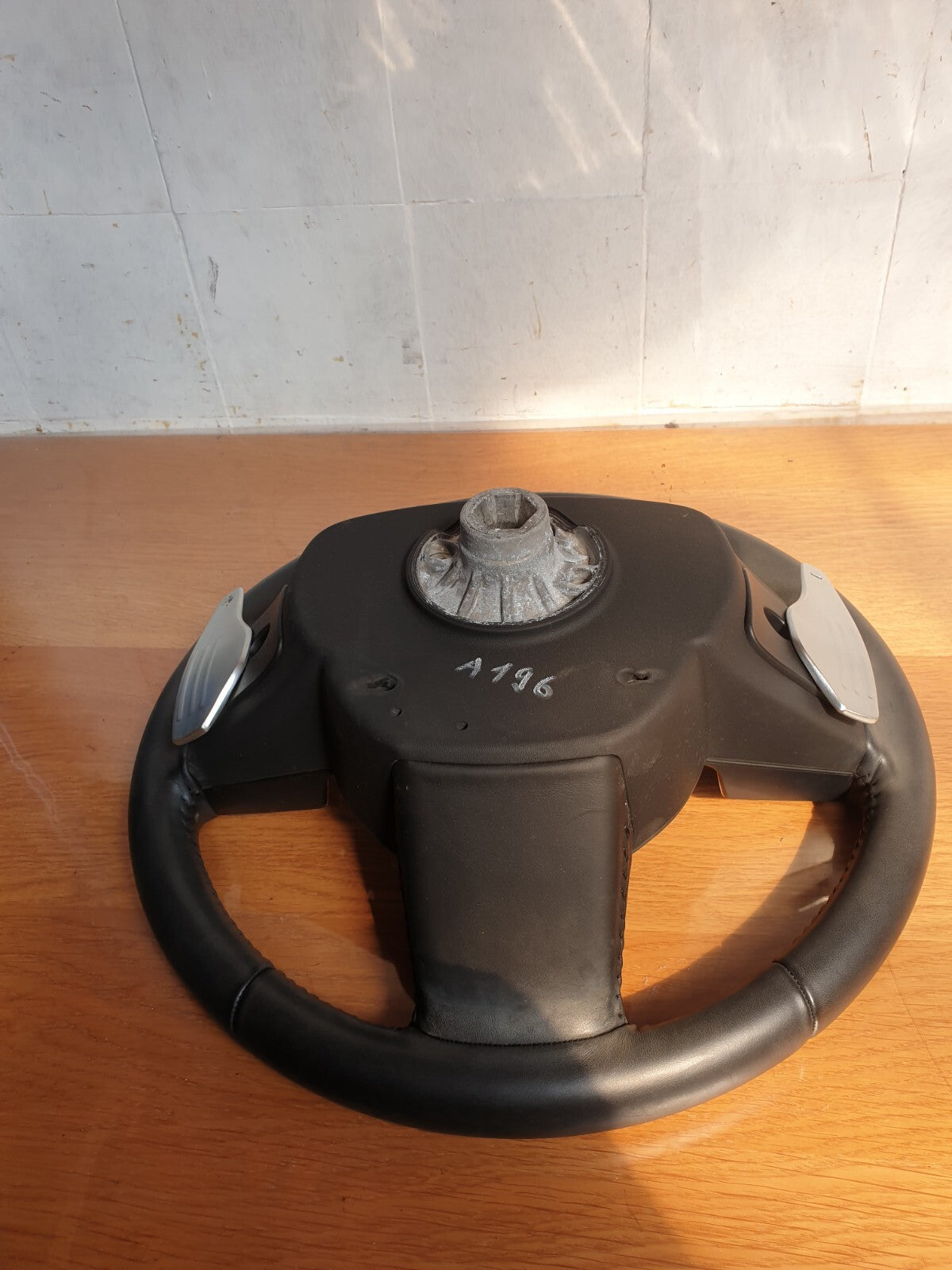 ✅2017 JAGUAR F-PACE X761 3.0P STEERING WHEEL HK8M-3F563-DA + WARRANTY A196 - Image 9