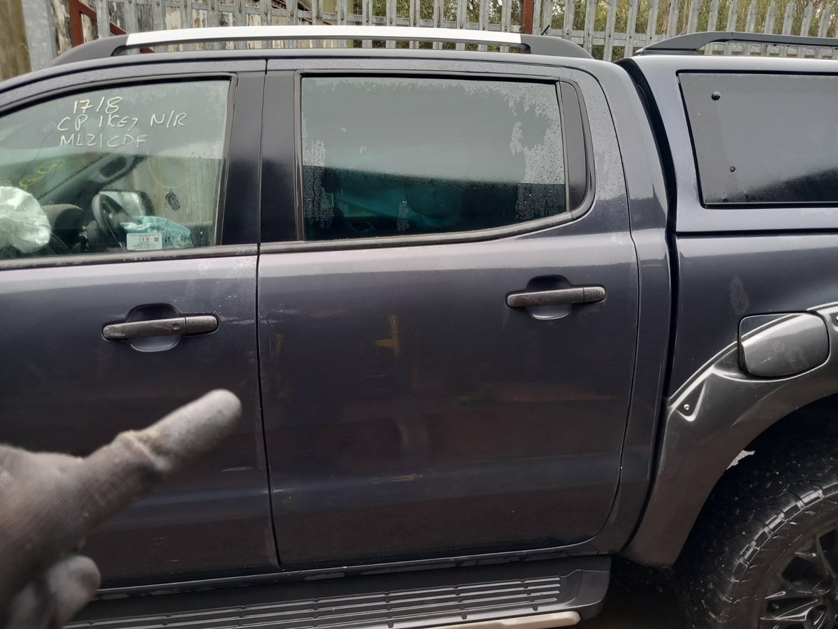 2021 Ford Ranger Wildtrak Rear Left Passenger Door Bare Grey Warranty A418 - Image 1