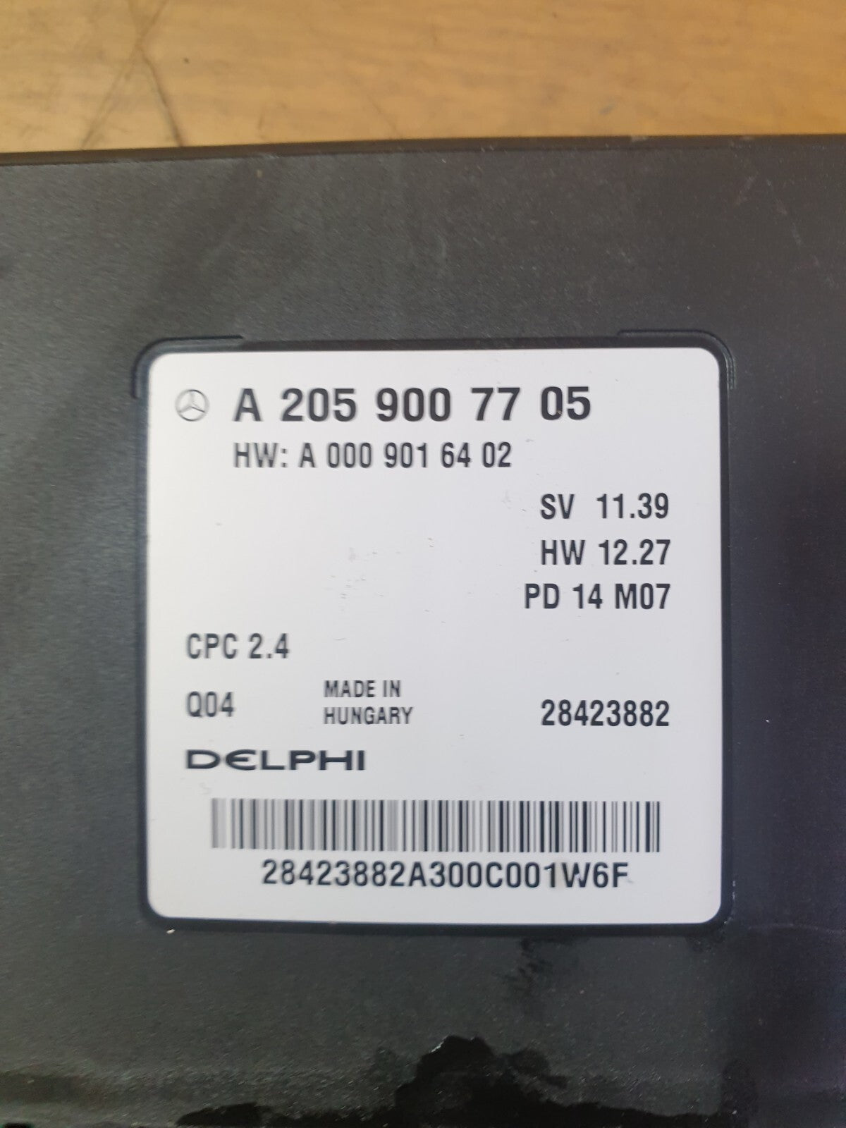 ✅Mercedes C Class W205 2014 Gearbox Control Unit ECU A2059007705 + Warranty A147 - Image 9
