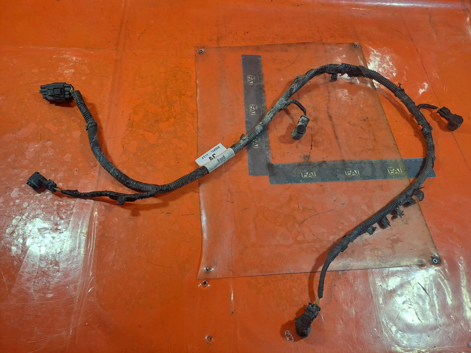 ✅2015 FORD TRANSIT CONNECT V408 REAR WIRING LOOM AND SENSORS FT1T-15K868-AC A355 - Image 11