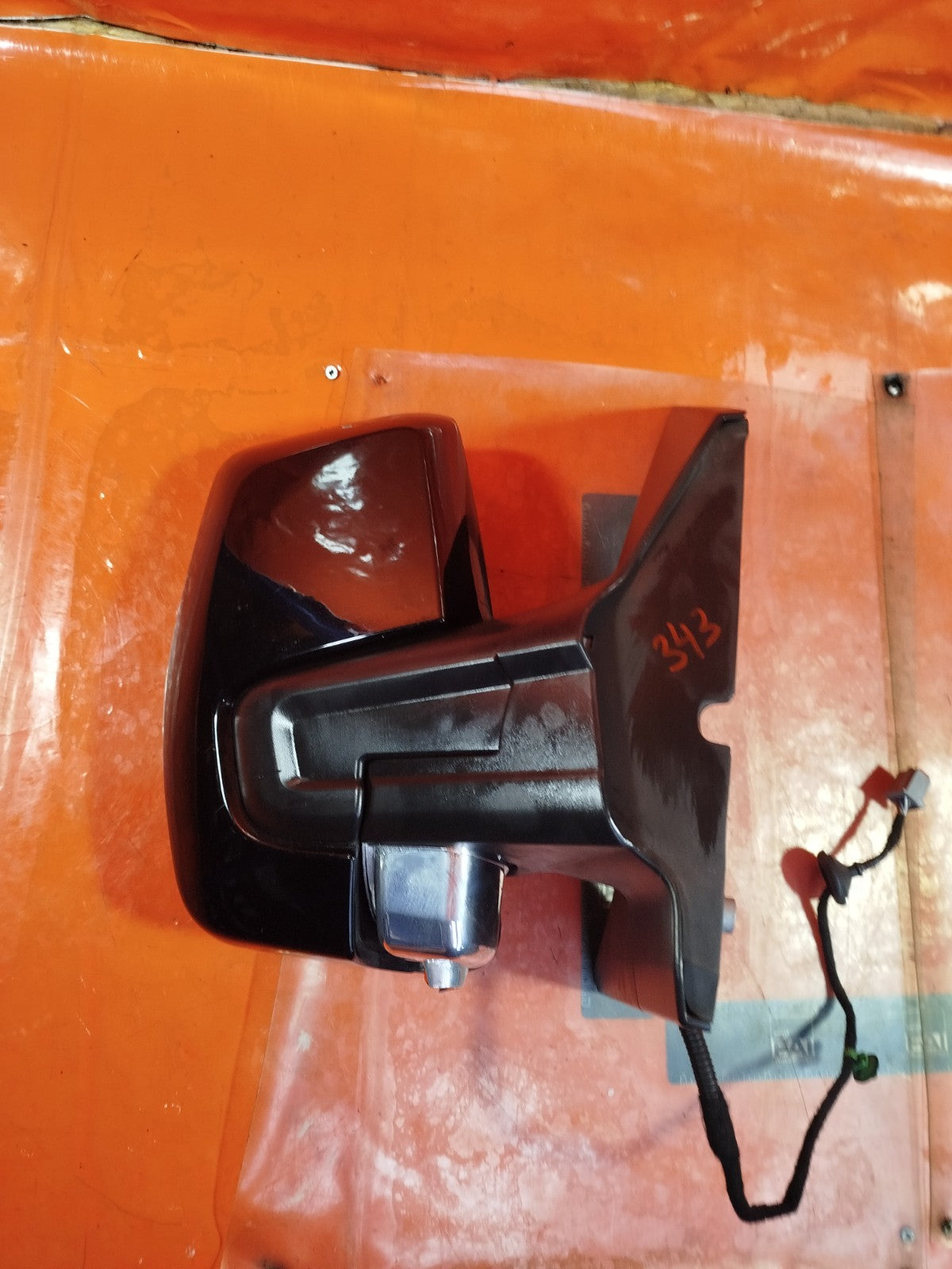 ✅FORD TRANSIT CUSTOM 2.0 DIESEL 2023 FRONT RIGHT WING MIRROR BLACK Warranty A343 - Image 2