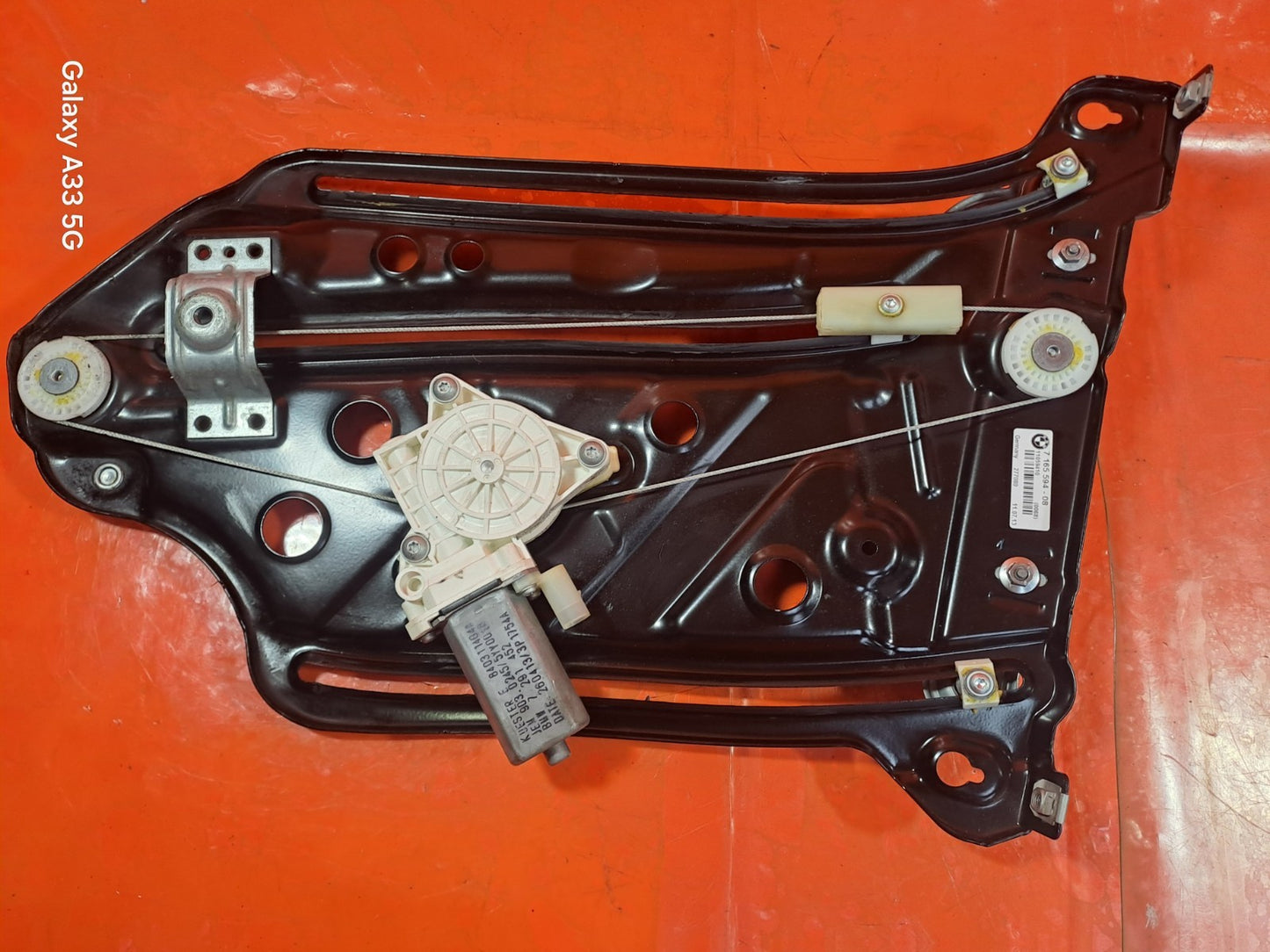 ✅BMW E88 118D M SPORT 2.0 DIESEL 2013 REAR RIGHT WINDOW REGULATOR 7165594 A348 - Image 1