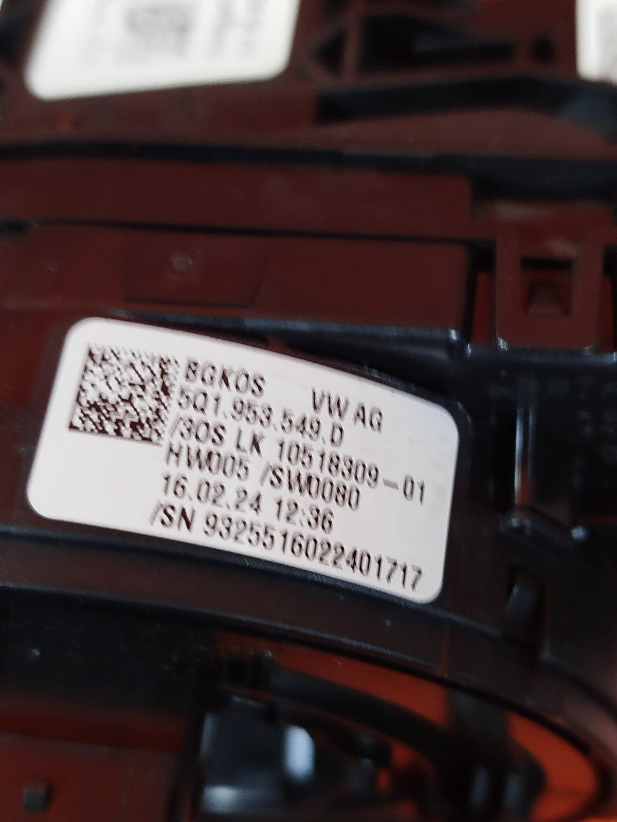 ✅FORD GRAND TOURNEO CONNECT 1.5 DIESEL 2024 WIPER INDICATOR STALKS SQUIB A341 - Image 10