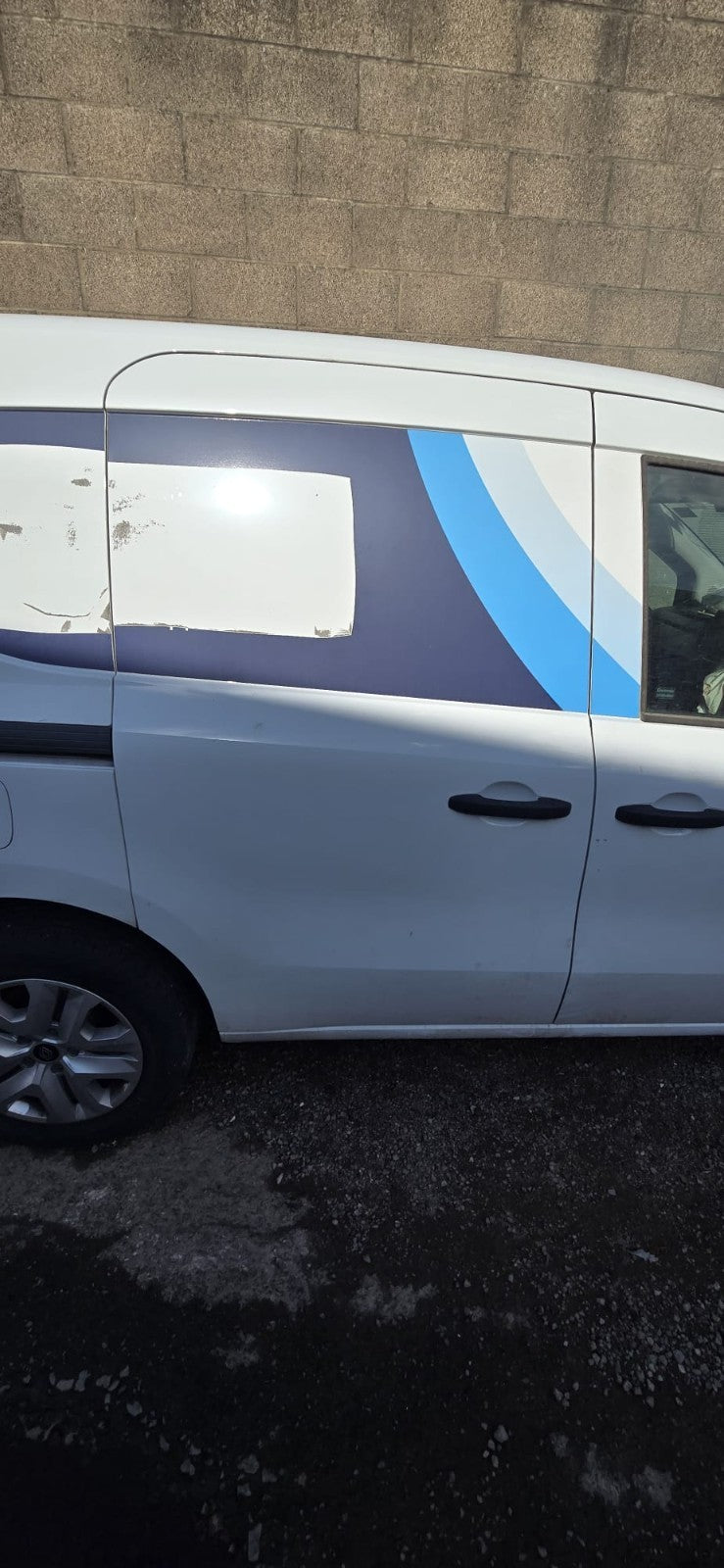 2025 Renault Kangoo MK3 Right Driver Side Sliding Door White Warranty A408 - Image 2