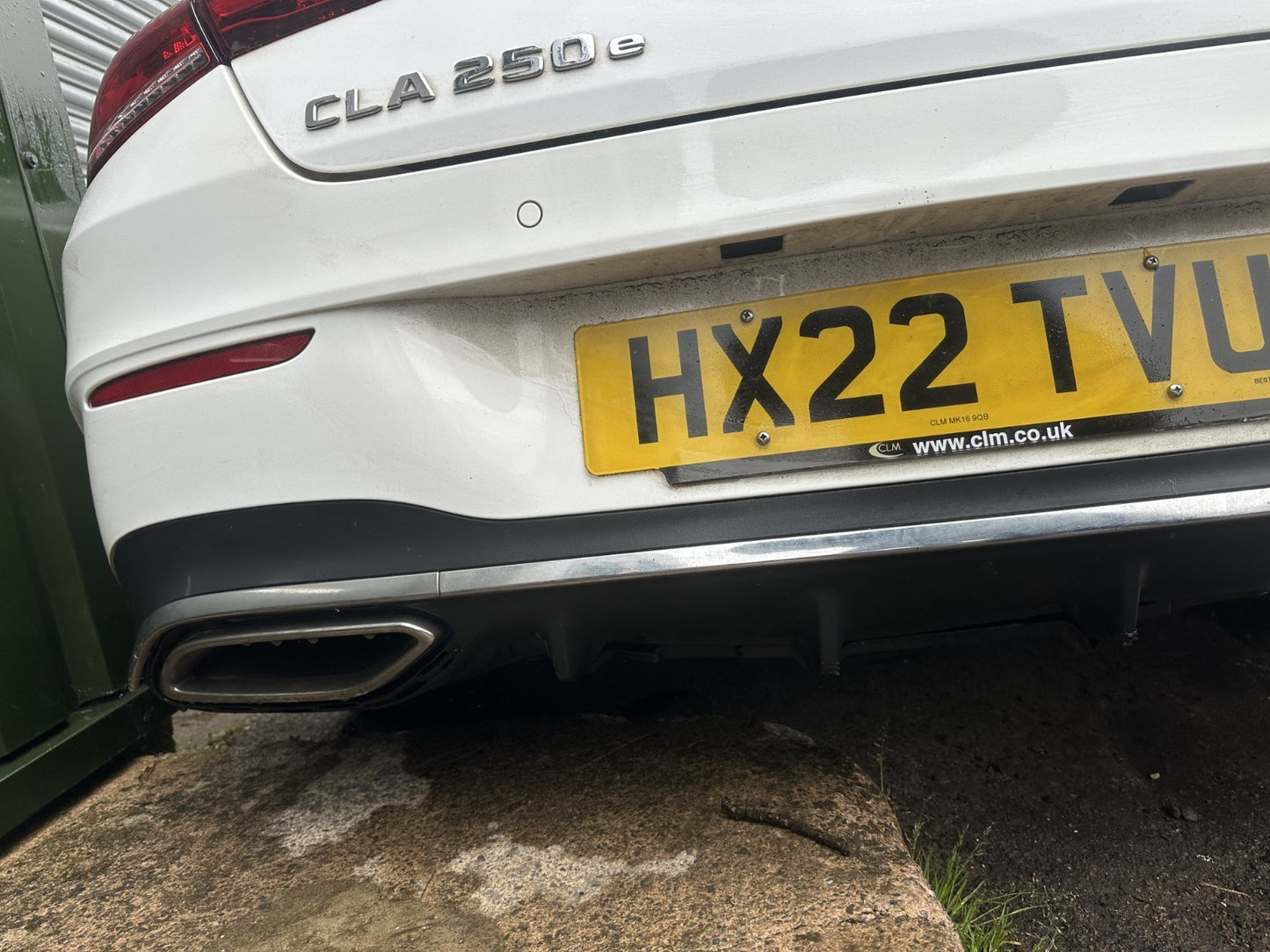 ✅2022 Mercedes CLA W118 AMG Line Rear Bumper White (149) W/O Lights A374 - Image 11