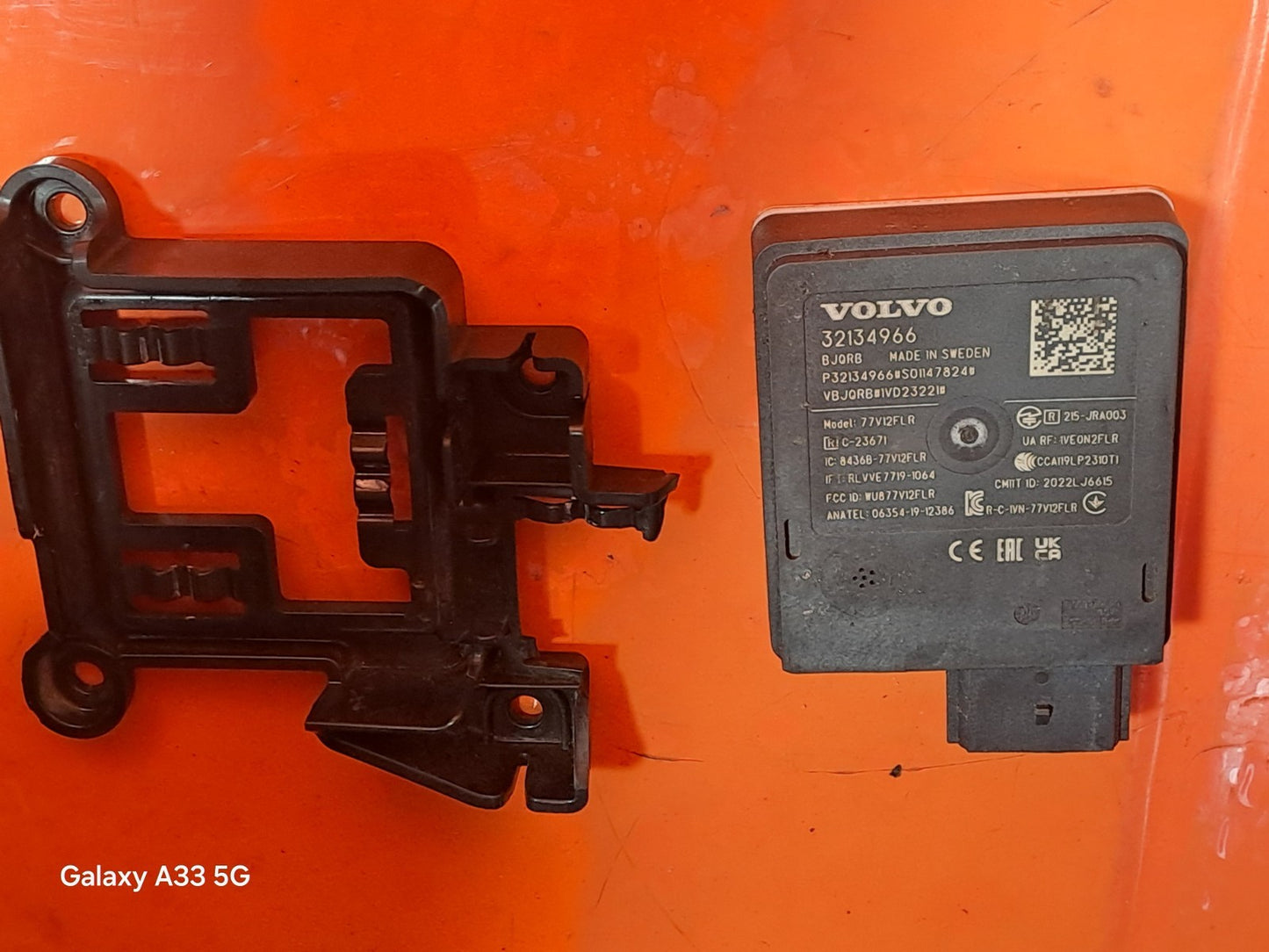 ✅2023 POLESTAR 2 LONG RANGE FRONT RADAR SENSOR & BRACKET 32134966 +WARRANTY A312 - Image 11