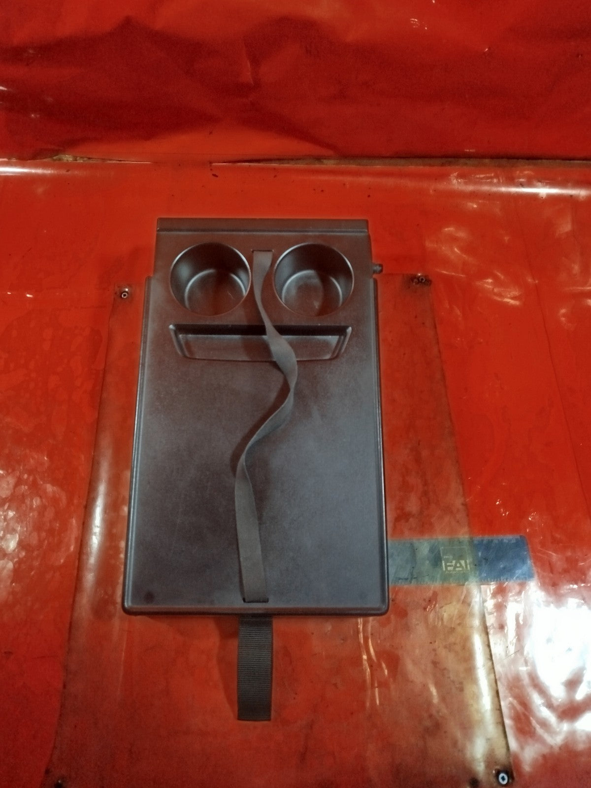 ✅FORD TRANSIT CUSTOM 2.2 DIESEL 2013 FRONT MIDDLE SEAT CENTRE CUP HOLDER A350 - Image 2