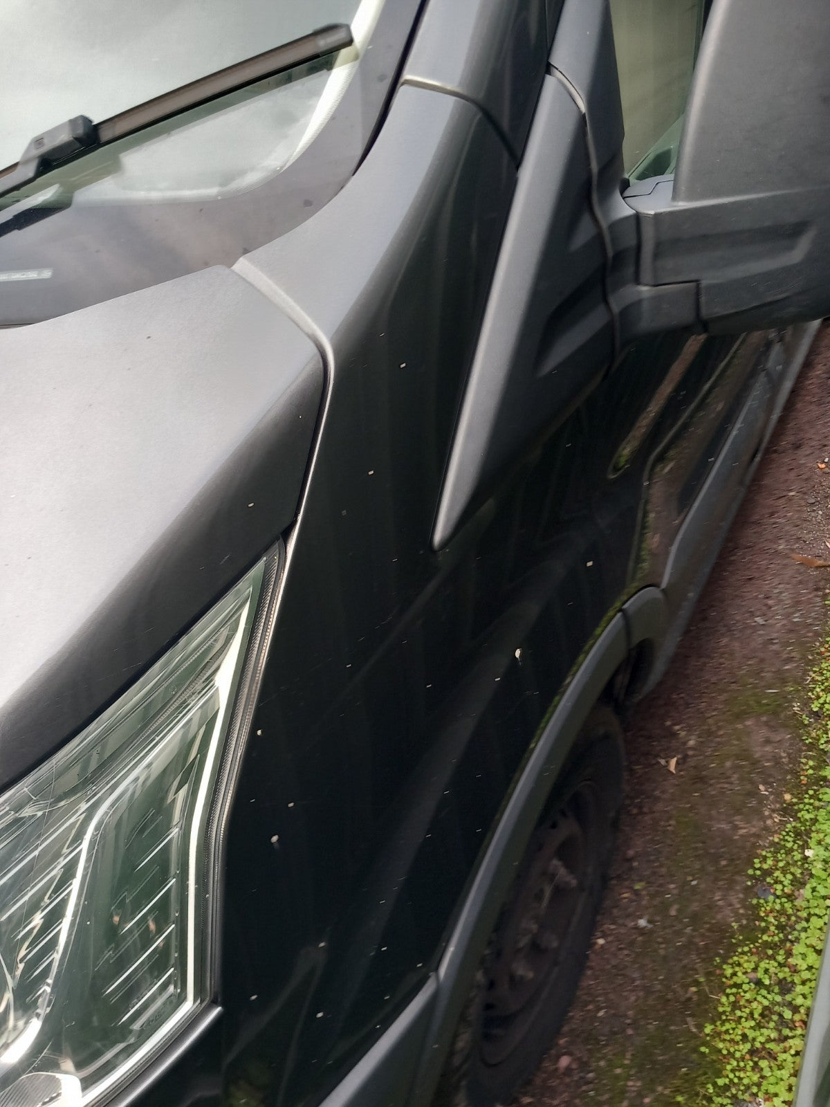 2019 Ford Transit 310 Front Left Wing Fender Panel Grey Warranty A424 - Image 1