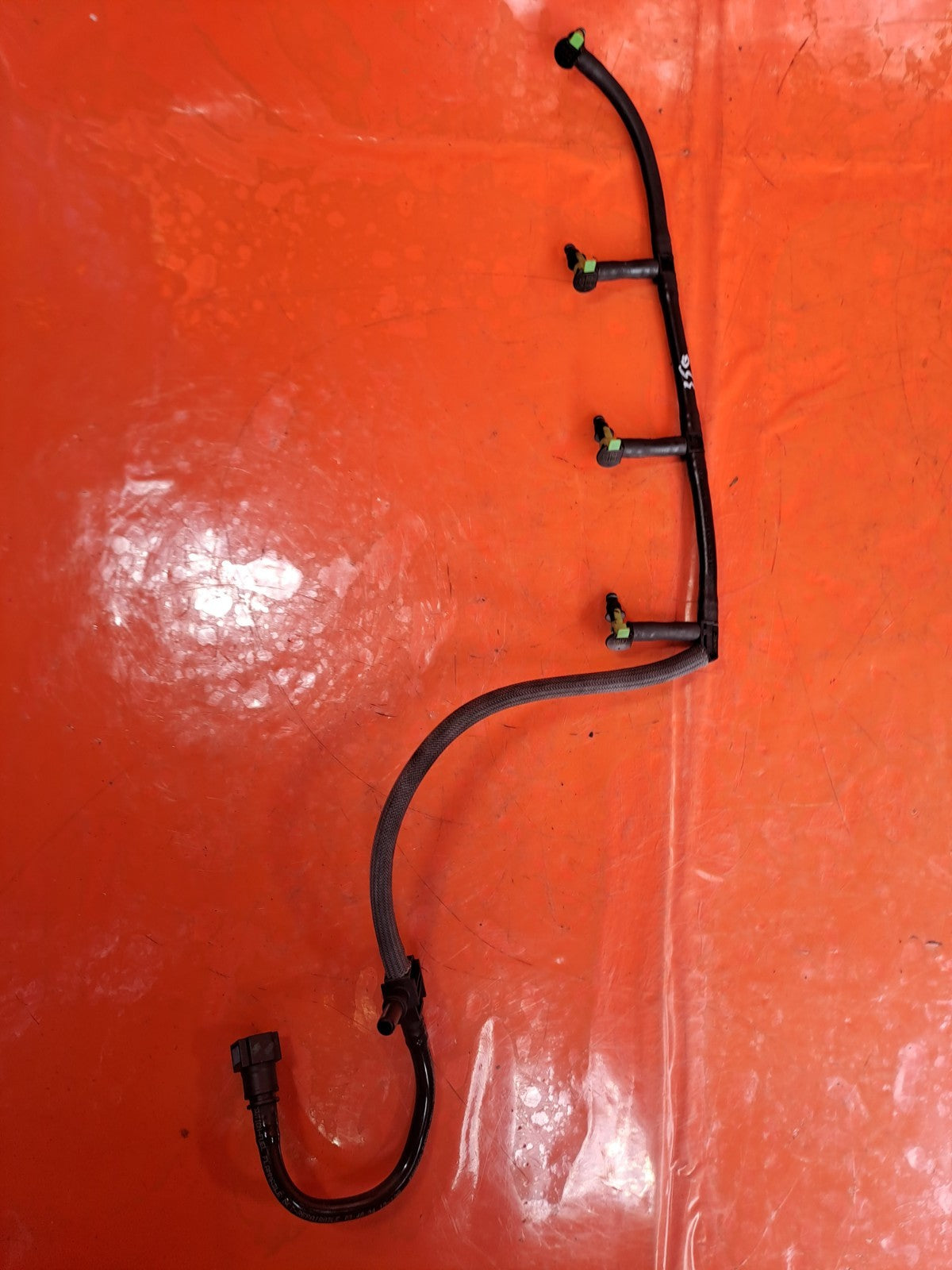 ✅FORD TRANSIT CUSTOM 2.2 DIESEL 2013 FUEL INJECTOR LEAK OFF RETURN PIPES A350 - Image 4