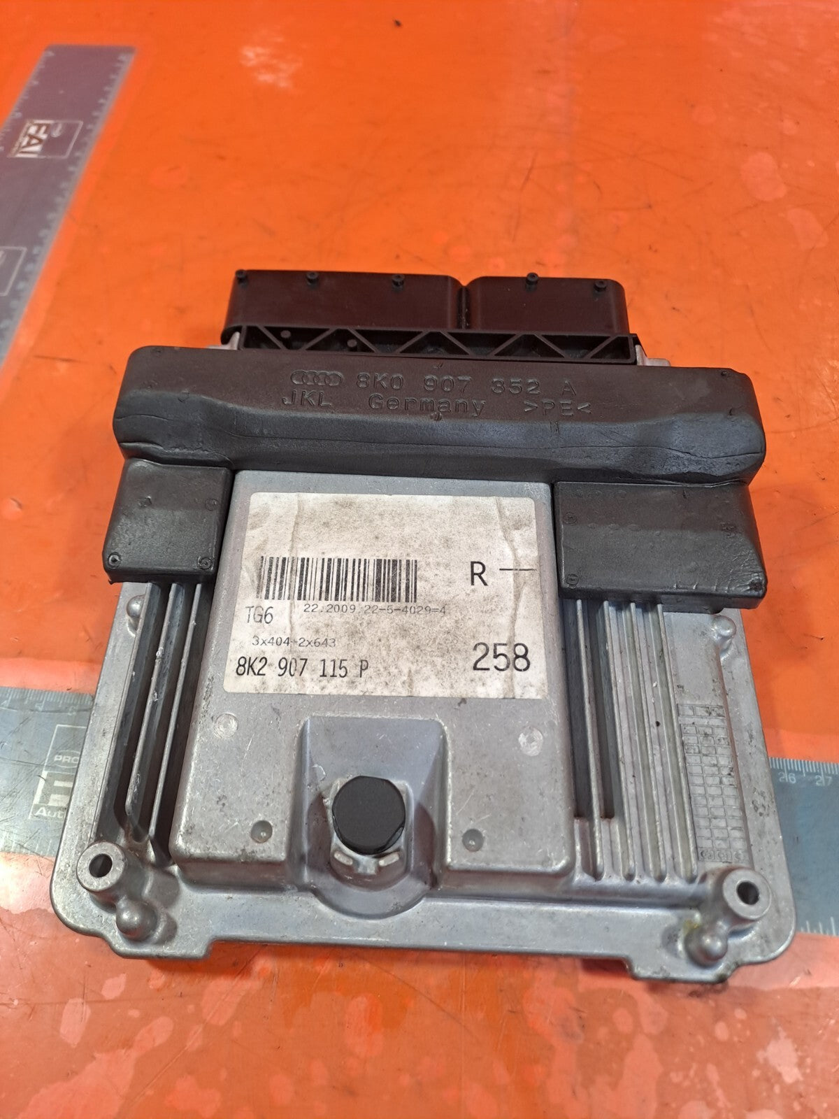 ✅AUDI A5 S LINE CABRIO 2.0 PETROL 2009 ENGINE CONTROL MODULE ECU 8K2907115P A234 - Image 1