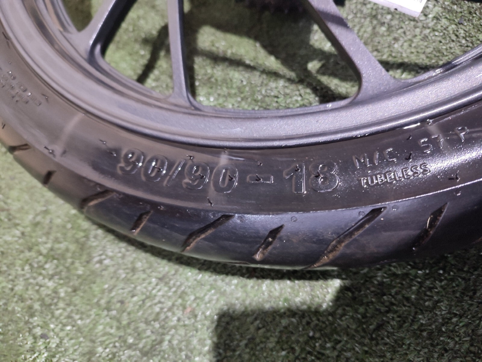 ✅HONDA GLR125 1W PETROL 2019 WHEEL 90/90-18 Warranty A117 - Image 4