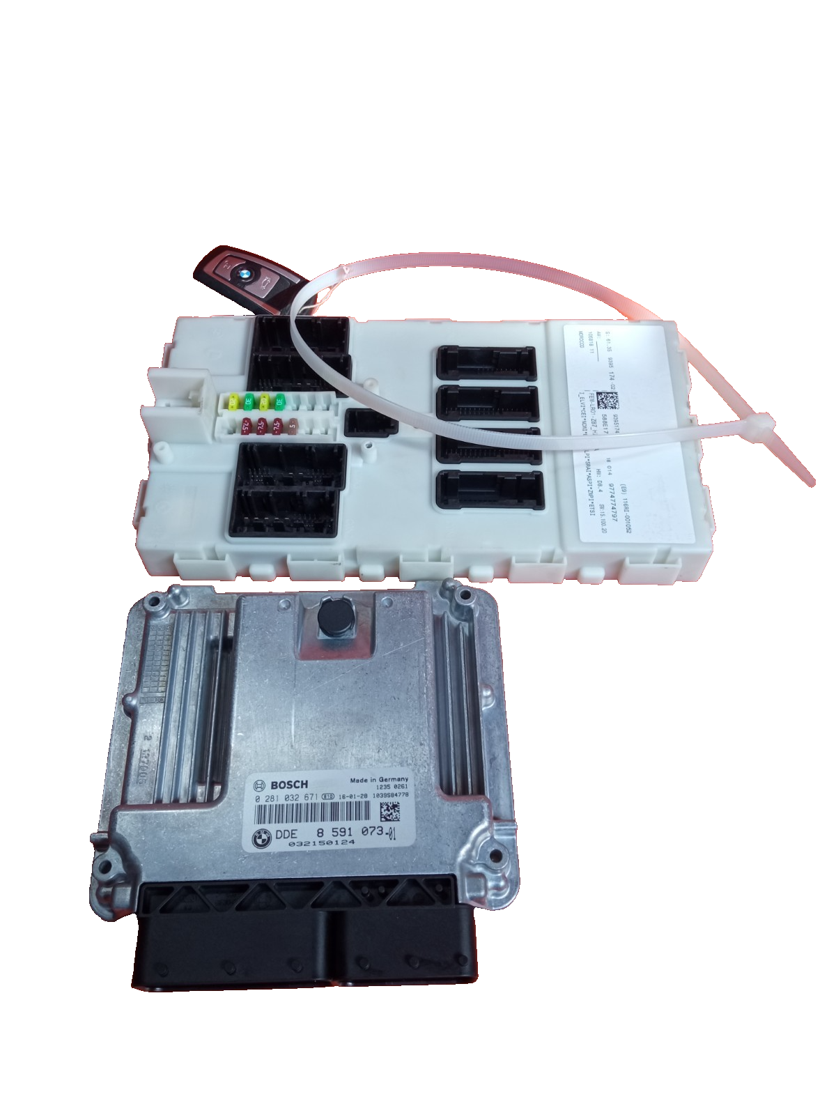 ✅2016 BMW 4 Series F33 Engine ECU Kit 8591073 9395174 + Warranty A368 - Image 1