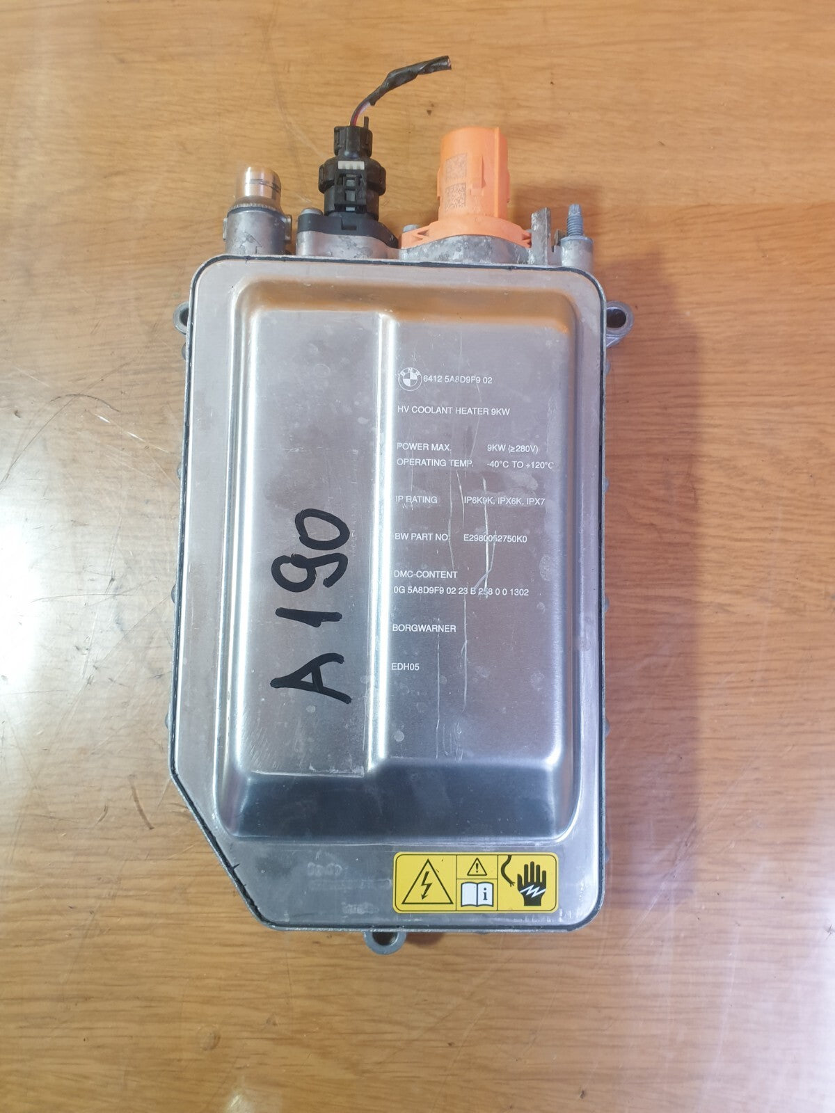 ✅BMW I4 G26 E-DRIVE 40M SPORT 2023 ELECTRIC COOLANT HEATER 5A8D9F9 Warranty A190 - Image 3