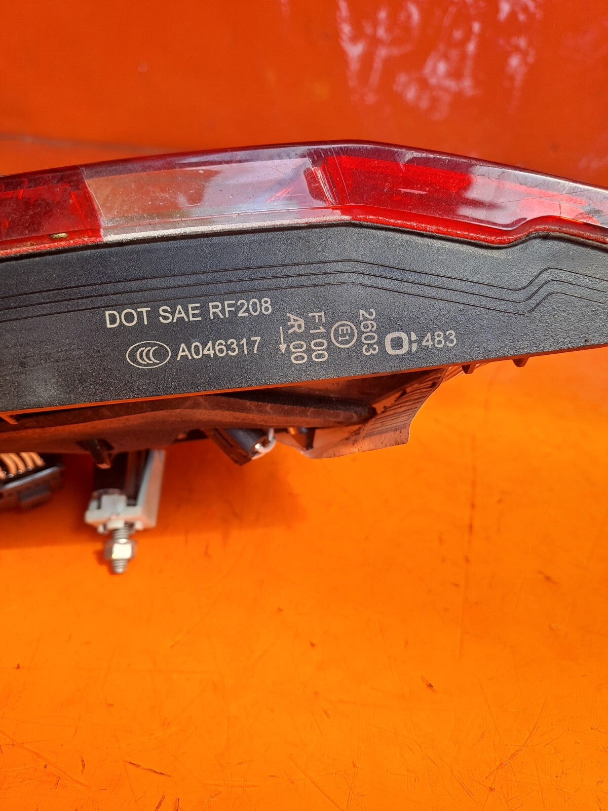 ✅2011 MERCEDES E CLASS W212 REAR RIGHT INNER TAIL LIGHT A2129060258 + WARRANTY - Image 9