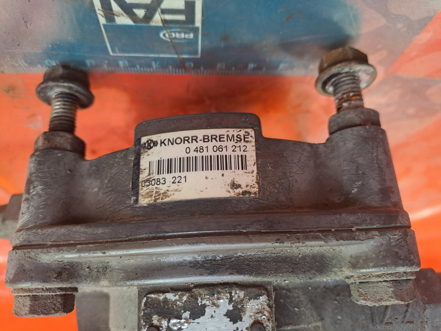 ✅VOLVO FL 5.5 DIESEL 2003 VALVE BRAKE 0481061212 Warranty A324 - Image 11