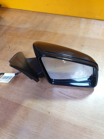 ✅2013 MERCEDES C CLASS W204 2.1CDI FRONT RIGHT WING MIRROR BLACK 197 + WARRANTY - Image 12