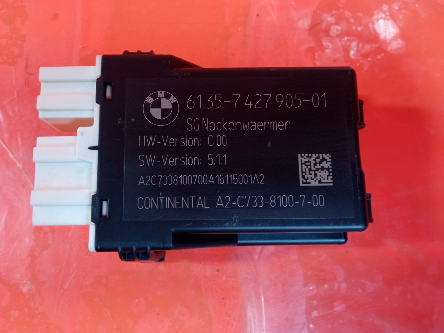 ✅BMW 420D F33 2.0 DIESEL 2016 NECK HEATER WARMER CONTROL MODULE 7427905 Warranty - Image 1