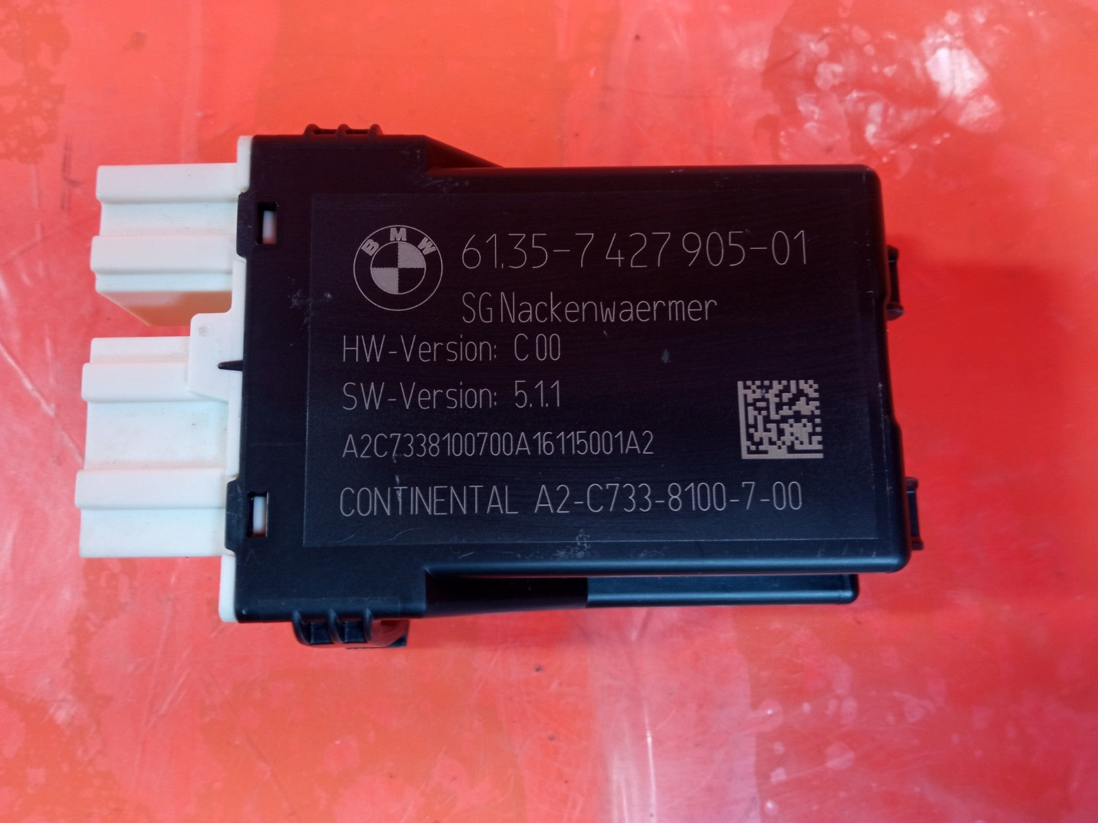 ✅BMW 420D F33 2.0 DIESEL 2016 NECK HEATER WARMER CONTROL MODULE 7427905 Warranty - Image 1