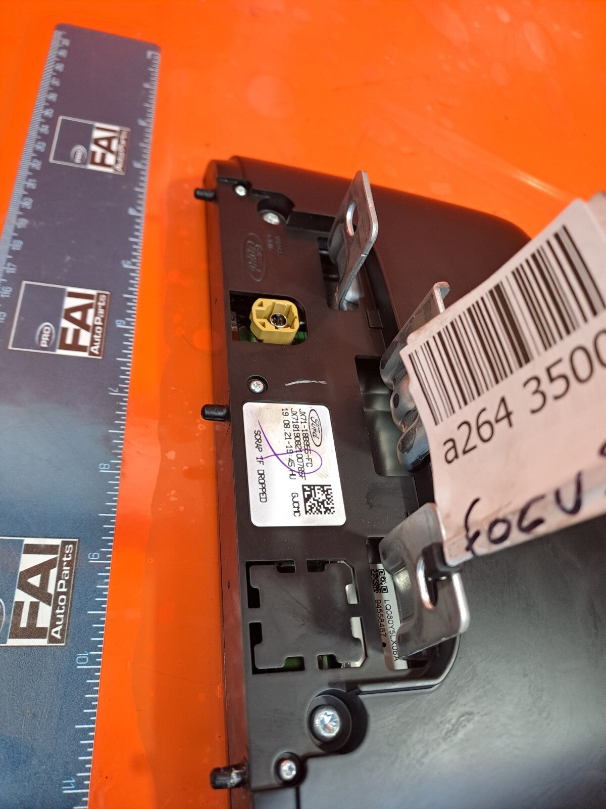 ✅2020 FORD FOCUS MK4 AUDIO & SAT NAV DISPLAY SCREEN JX7118B955FC + WARRANTY A264 - Image 12