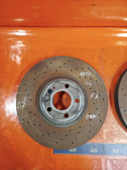 ✅2019 MERCEDES CLS 450 W257 3.0P FRONT BRAKE DISC PAIR + WARRANTY A006 - Image 4