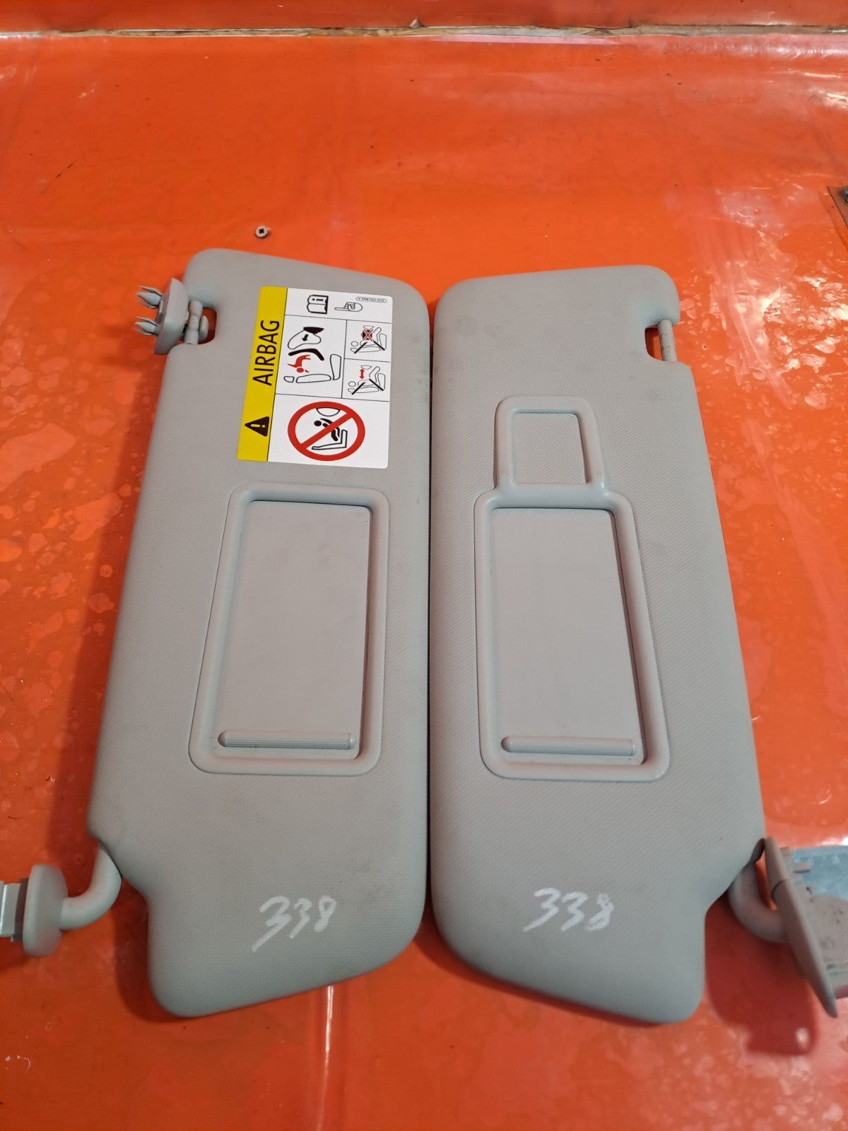 ✅AUDI A3 1.6 DIESEL 2013 SUN VISORS PAIR Warranty A338 - Image 4
