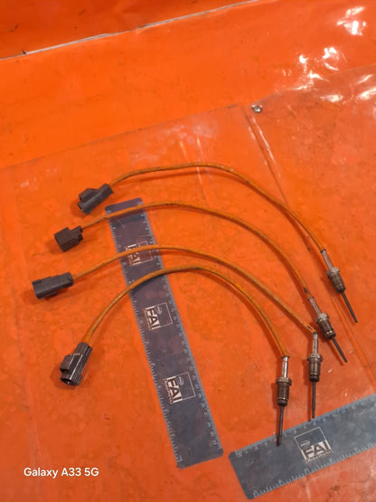 ✅VOLVO V40 V50 2012-2010 EXHAUST TEMPERATURE SENSORS 4x 6M5112B591EA Warranty - Image 2
