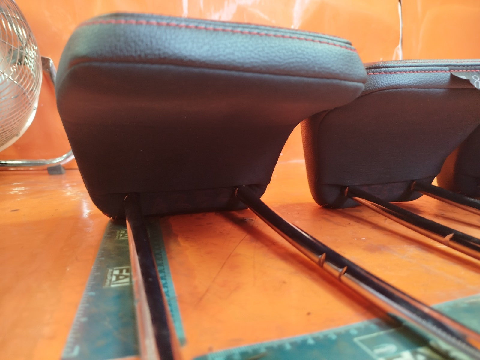 ✅2019-2025 FORD PUMA MK2 ST-LINE REAR LEATHER HEADRESTS + WARRANTY A252 - Image 7