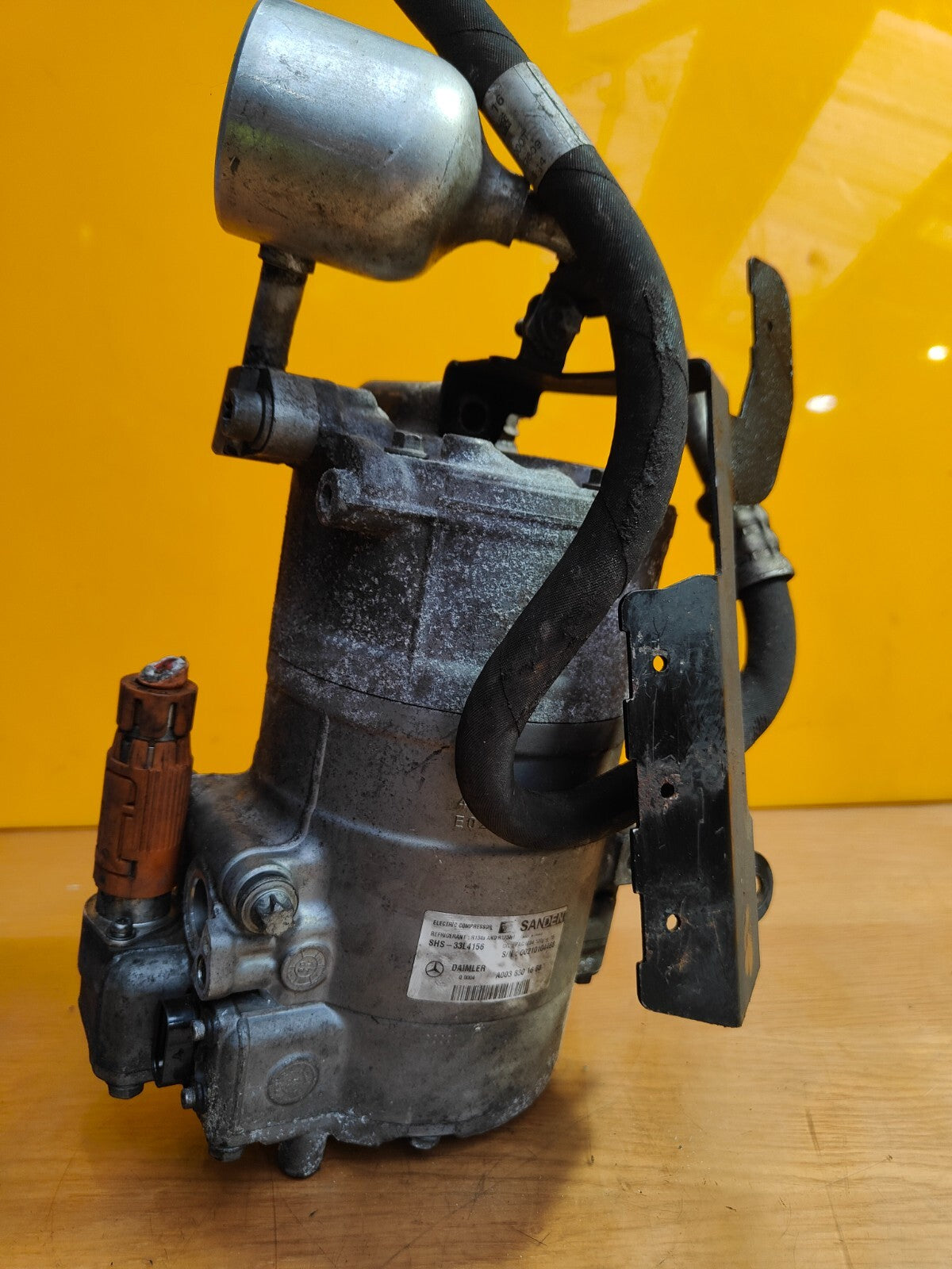 ✅2014 MERCEDES E CLASS W212 2.1D AIR CON A/C COMPRESSOR PUMP A0038301660 A115 - Image 6