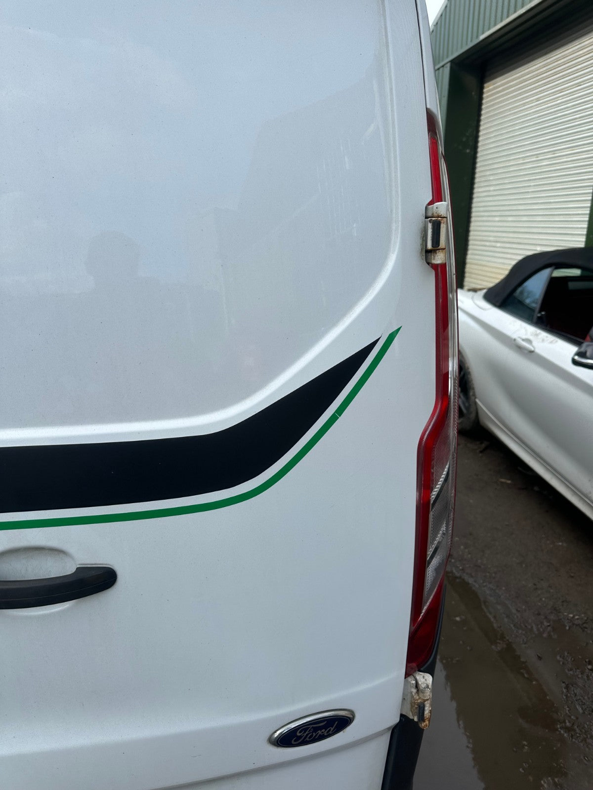 ✅Ford Transit Custom 2.2 Diesel 2014 Rear Right Door Bare White Warranty A378 - Image 4
