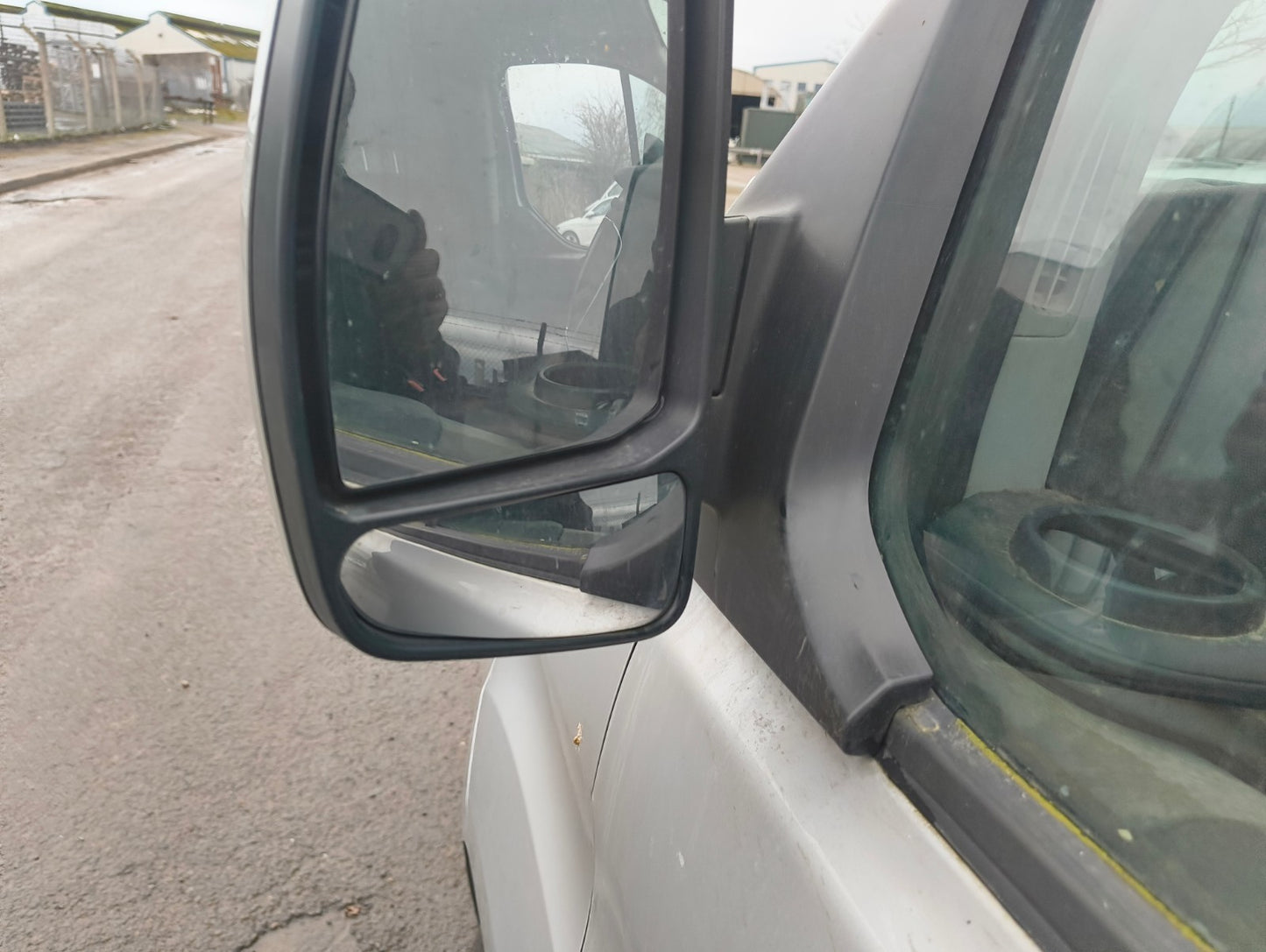 ✅FORD TRANSIT CUSTOM 2.0 DIESEL 2021 FRONT LEFT MIRROR SILVER Warranty A370 - Image 5