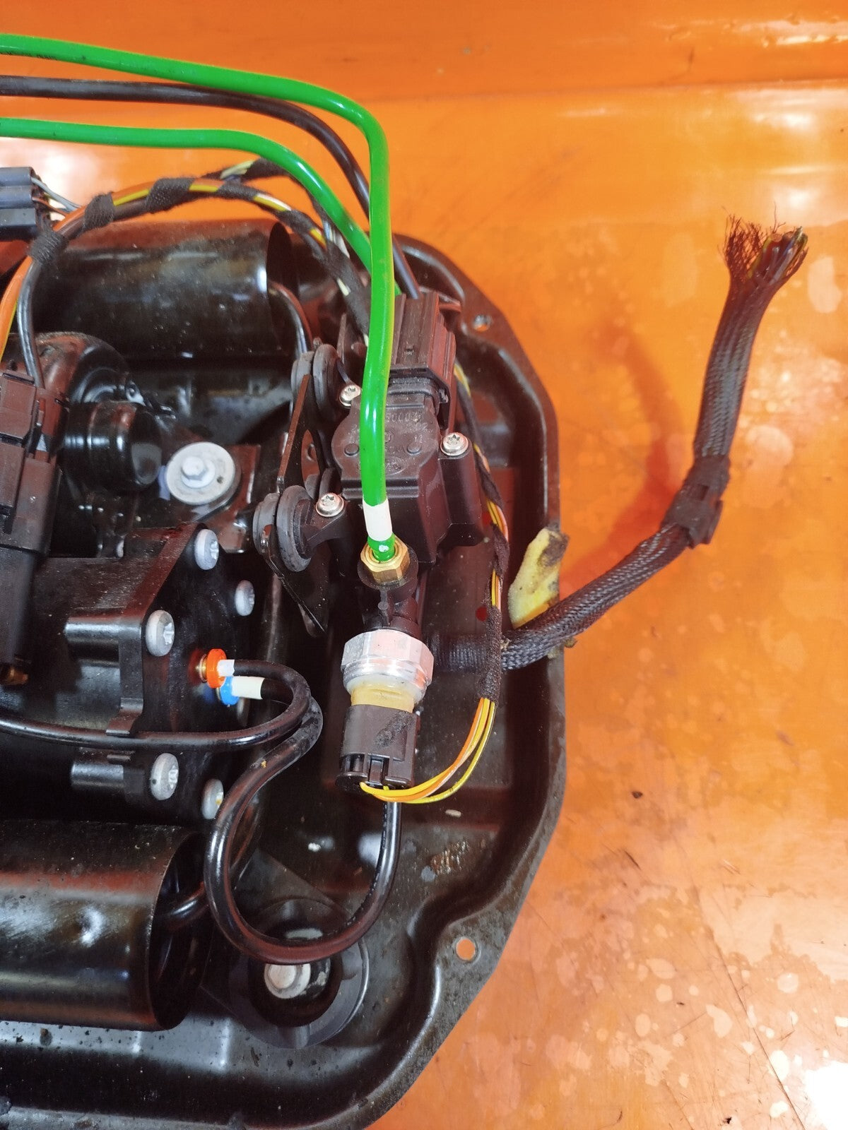 ✅2011 LAND ROVER RANGE ROVER L322 4.4D SUSPENSION COMPRESSOR 6H42-3B484-HE A243 - Image 8
