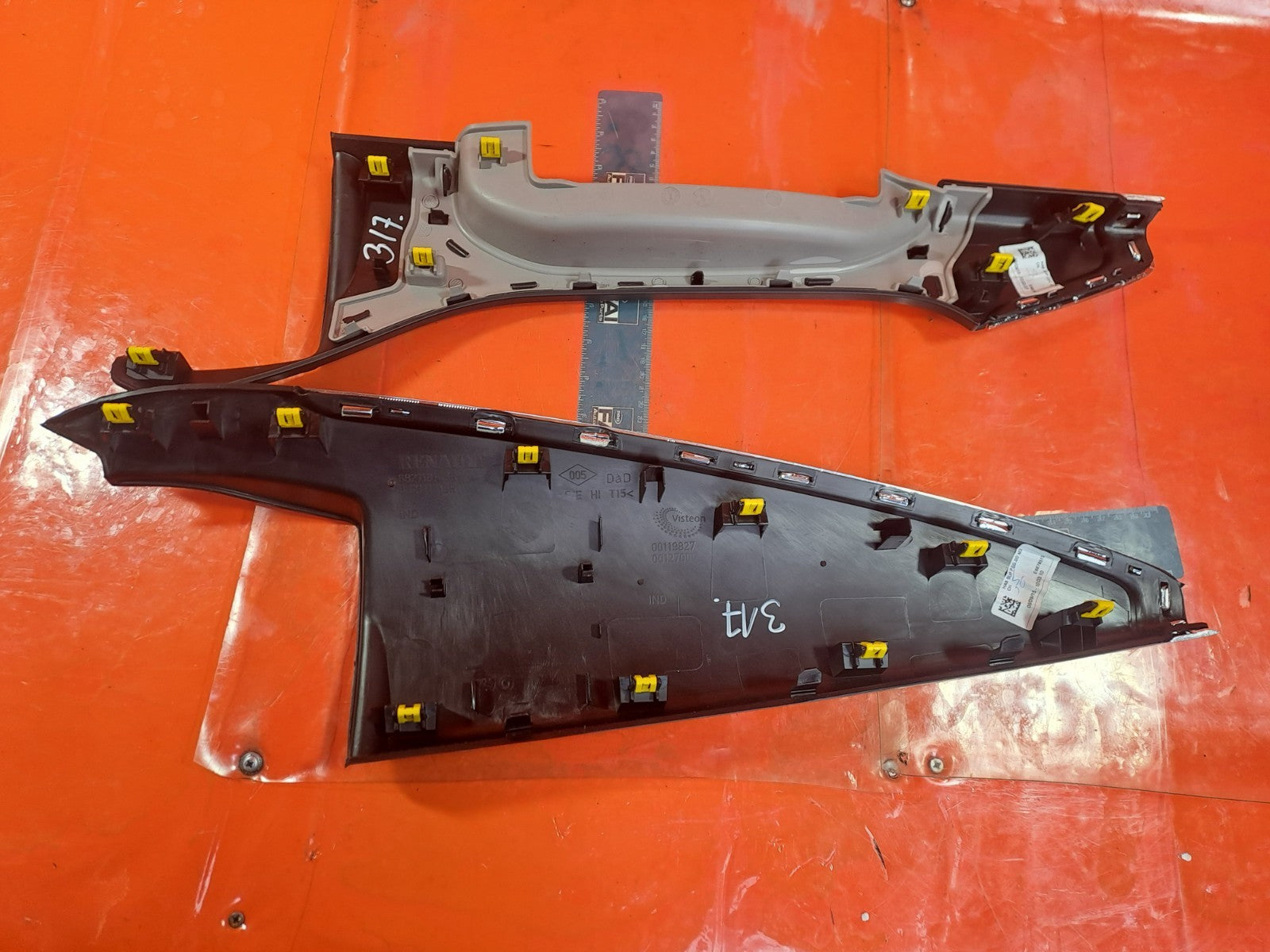 ✅RENAULT ZOE DYNAMIQUE 2015 DASHBOARD TRIMS COVERS 682118143R 682111719R A317 - Image 6