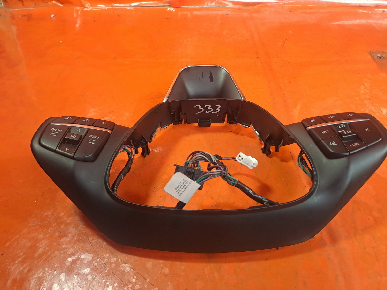 ✅FORD KUGA ST-LINE X 2.5 PETROL 2023 STEERING WHEEL TRIM BUTTONS Warranty A333 - Image 5