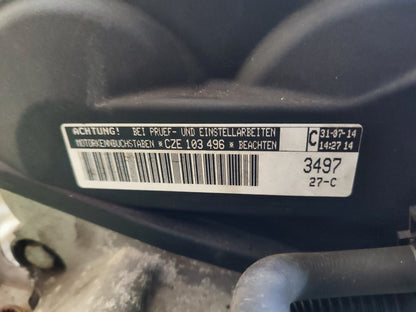 ✅VW GOLF MK7 1.4 PETROL 2015 ENGINE COMPLETE CZE Warranty A113 - Image 8