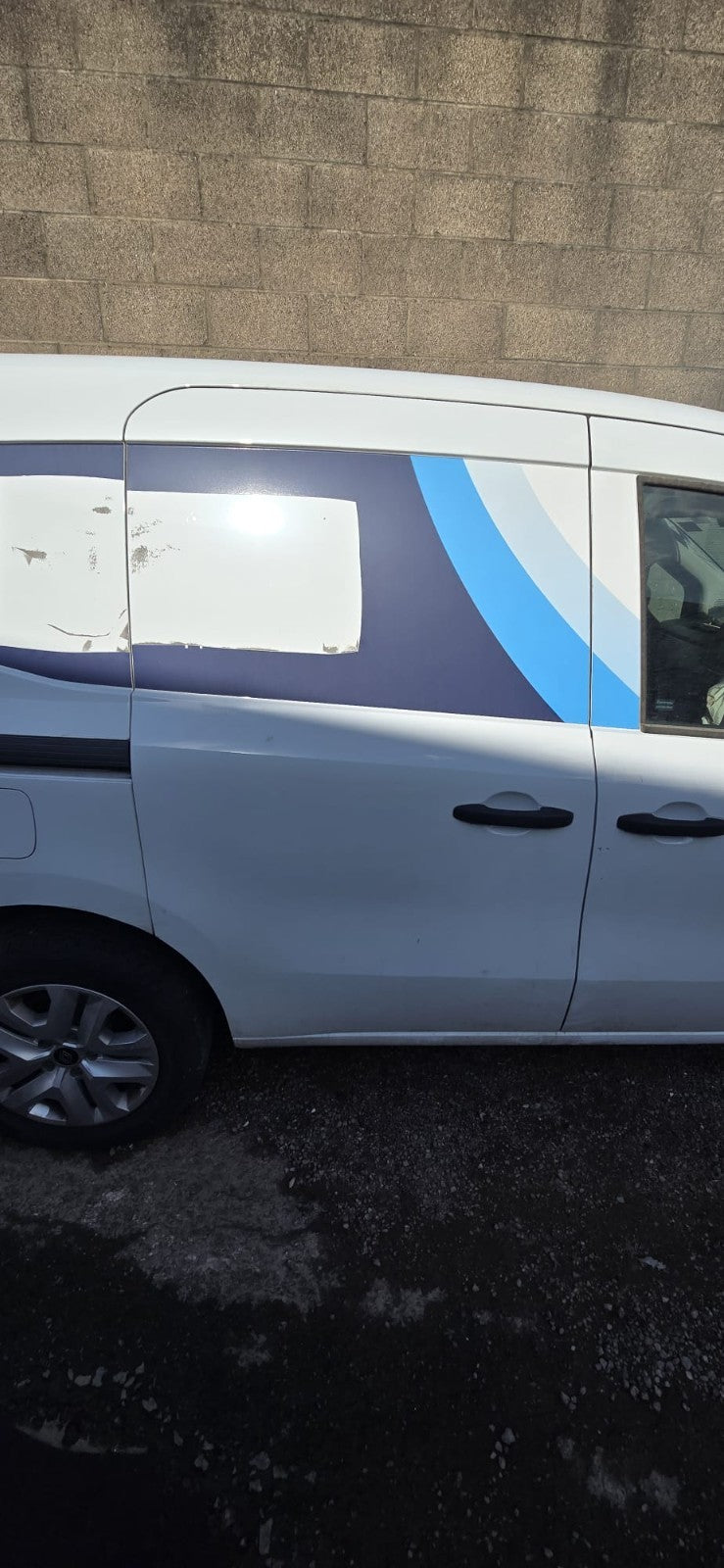 2025 Renault Kangoo MK3 Right Driver Side Sliding Door White Warranty A408 - Image 3