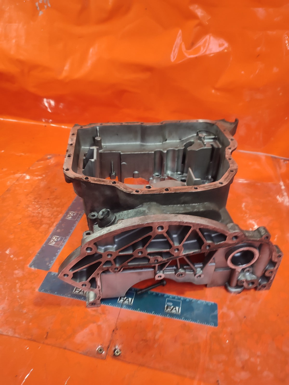 ✅2009 AUDI Q7 4L 3.0TDI ENGINE UPPER SECTION OIL SUMP 059103603AP +WARRANTY A300 - Image 6