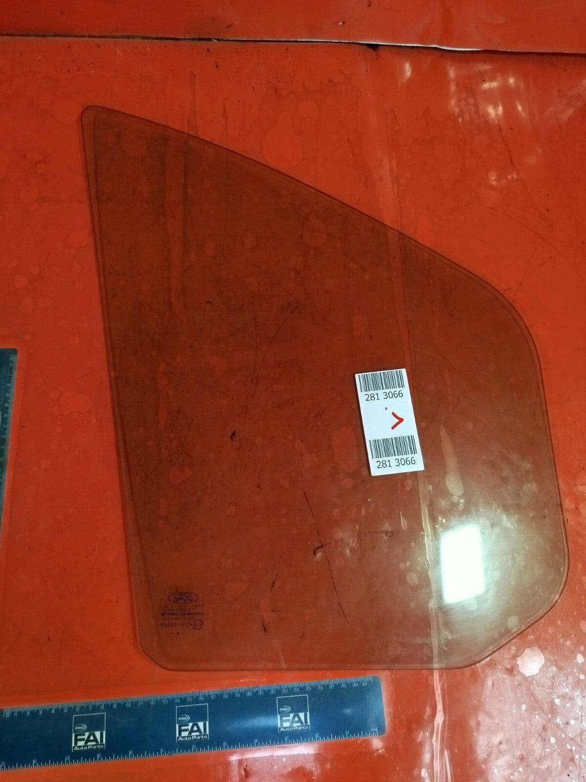 ✅2019 FORD TRANSIT CUSTOM V362 DOOR QUARTER GLASS FRONT LEFT BK21V21419A A281 - Image 6