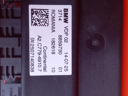 2025 BMW X5 G05 3.0 Petrol Air Suspension Control Unit 8859730 Warranty A398 - Image 3