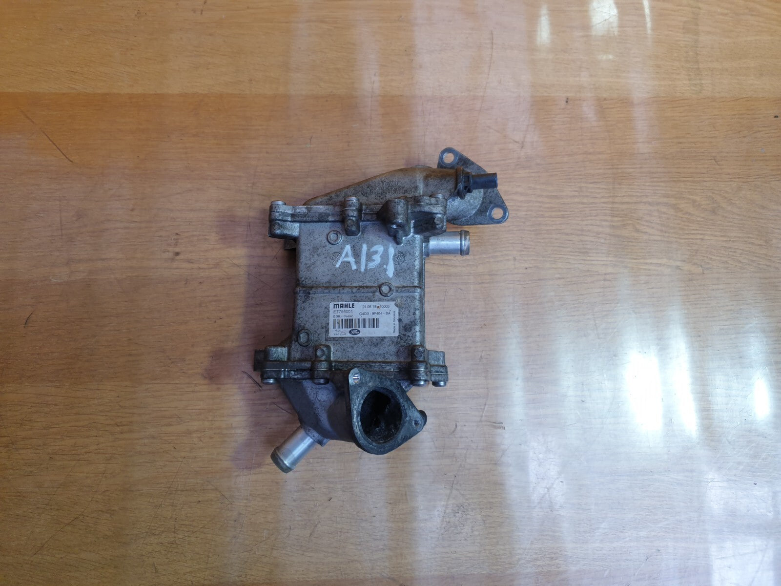 ✅LAND ROVER 2015 DISCOVERY SPORT L550 2.0D EGR VALVE COOLER G4D39F464BA A131 - Image 1